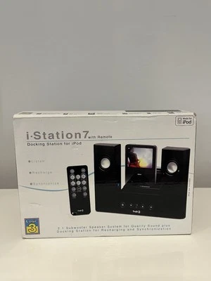 Logic 3 i-Station 7 MIP107K Docking Station Used No Remote - Image 1 of 4