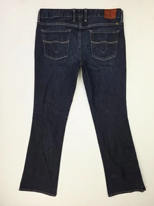 Lucky Brand 29 x 31 Damengröße 8/29 Lola Boot blau Denim 5-Pocket-Logo-Etikett Jeans - Bild 1 von 12