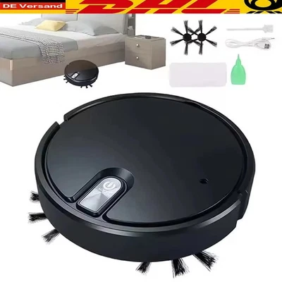 3in1 Saugroboter mit Wischfunktion Roboter Staubsauger Kehrroboter für Teppiche - Bild 1 von 4