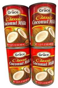 Grace Classic Coconut Milk 13.5oz 4 Cans Free Shipping - Picture 1 of 2