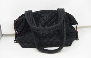 MZ Wallace Sutton Medium Original Quilted Black Tote Shoulder Bag - Picture 1 of 9