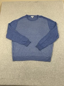 Peter Millar Sweater Mens 2xl Merino Wool Linen Blend Pullover Sweater Preppy - Picture 1 of 6