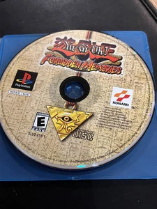 Yu-Gi-Oh Forbidden Memories (Sony PlayStation 1 PS1, 2002) solo disco - Imagen 1 de 2