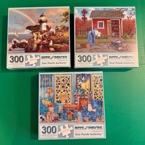 3 Pezzi e Pezzi 300 Pezzi Puzzle Hanukkah Faro Arcobaleno Fattoria Giardino - Foto 1 di 11