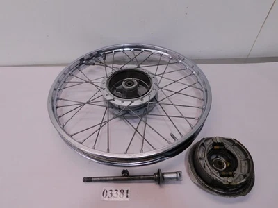 1975 Suzuki TC185 OEM Front Wheel 1.40x19 55311-17022 - Image 1 of 4