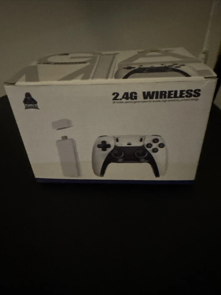 Mouse inalámbrico para juegos USB 2,4 GHz 1600 DPI óptico, recargable, silencioso Foto 1 de 1