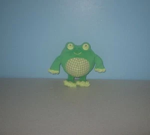 Mini 6" Old Navy Clothing Store Promo Checkered Chest Frog Stuffed Plush Animal - Bild 1 von 1