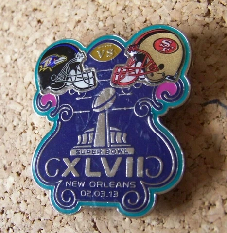 Baltimore Ravens San Francisco 49ers Super Bowl 47 magnet XLVII HEAVY DAMAGE Cover