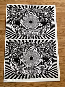 A Nightmare Before Christmas in London Mars Volta 2005 Uncut 2 Concert Poster - Picture 1 of 9