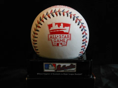 2014 RAWLINGS ALL STAR GAME OFFICIAL BASEBALL - TARGET FIELD - MIKE TROUT MVP Cover