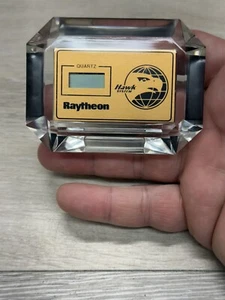 RARO Raytheon 1980’s Hawk Sistema de Misiles Empleado Reloj de Escritorio Digital MIM-23 - Imagen 1 de 7
