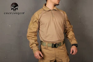 Emerson Gen3 Combat Shirt Airsoft Military Tactical bdu Shirt Coyote Brown - Picture 1 of 3