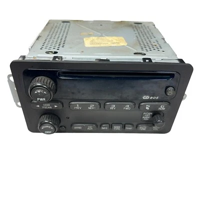 Malibu Classic Cavalier 2002 OEM AM-FM radio reproductor de CD estéreo 10324040 03 04 05 Foto 1 de 4