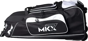 Miken MKMK7X-CH Championship wheeled baseball bag black white softball slowpitch - Picture 1 of 6