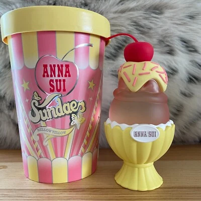 Anna Sui Ice Cream Sundae Mellow Yellow Eau de Toilette 1.7oz/50ml New in box - Image 1 of 4