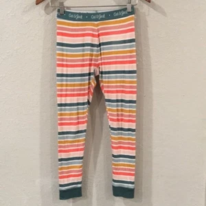 Cat & Jack Boys Sz 10 Pajama Pants Colorful Striped 100% Cotton Loungewear - Picture 1 of 7