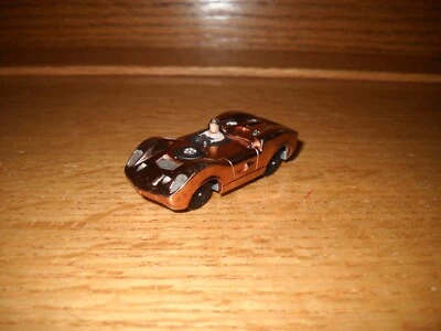 Caja de cigarros vintage Aurora McLaren Elva 6117 dorada Foto 1 de 4