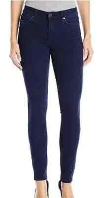 Ellen Tracy Denim Skinny Jeans Women's 10 Blue Refined Mid Rise Dark Wash — 第 1/4 张图片