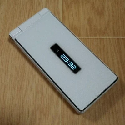 SHARP SH-06G AQUOS Android Mobile Flip Phone DOCOMO Unlocked White - Image 1 of 4