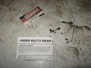 Associated B3 T3 Rear Anti-Roll Sway Bar Set Bi-Metal 9254 Used Incomplete - Picture 1 of 1