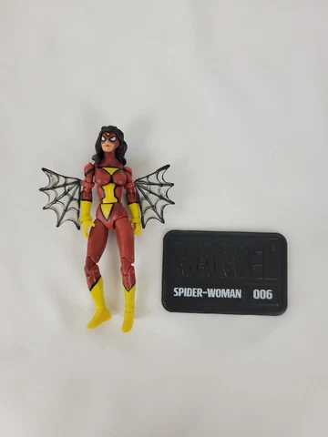 2010 Marvel Universe Spider-Woman 006 Loose Action Figure With Stand Cover