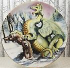 Enchantica Limited Edition Dragon Plate ~ Gorgoyle ~  Guardian of Spring