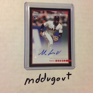 Miguel Gomez #13C-A Giants RC Auto Black 1/10 made Rookie 2018 TOPPS ON-DEMAND