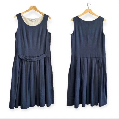 COMME DES GARÇONS COMME DES GARÇONS, Vestido sin mangas de lana/seda, 2017 A/W, talla S Foto 1 de 4