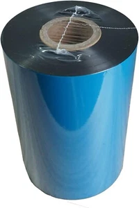 Thermal Transfer Ribbon 4.33" x 1476' Black Wax Ribbon - One New Sealed Roll! - Photo 1/6