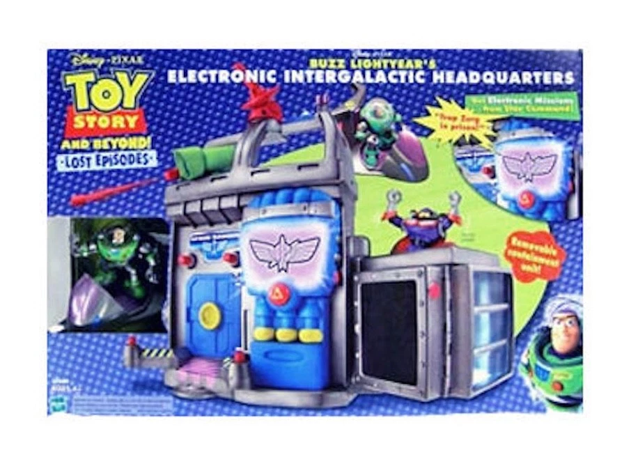 Disney Toy Story Buzz Lightyear's Electronic Intergalactic Headquarters RARE