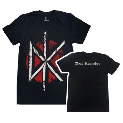 Nueva camiseta negra con logotipo oficial de Dead Kennedys banda de punk rock Foto 1 de 4