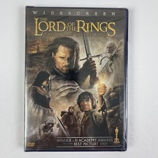 The Lord of the Rings: The Return of the King 2 DVD Disc set 2003 NEW SEALED