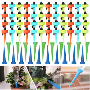 24/48/60 Pcs Self Watering Spikes Automatic Plants Water Drip Irrigation System