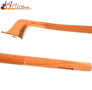 E.Sartory Model 5A Pro Master Old Pernambuco Cello Bow 4/4 Stick Stiff Half Made - Picture 1 of 4