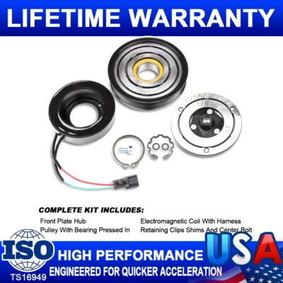 AC Compressor Clutch Repair Kit Fit For Nissan Altima Sentra 2.5L 2007 2008-2012 - Image 1 of 4