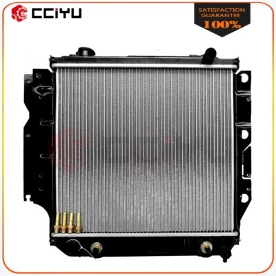 Aluminum Radiator For 1682 97-06 Jeep TJ Wrangler 2-Door 4.0L l6 with Warranty Foto 1 de 4