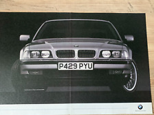 BMW E38 7 SERIES APPROVED USED ORIGINAL CAR ADVERT Modern Classic