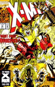 X-MEN 19 Andy Kubert Fabian Nicieza Omega Red XMen 1993 Stempelglanz - Bild 1 von 1