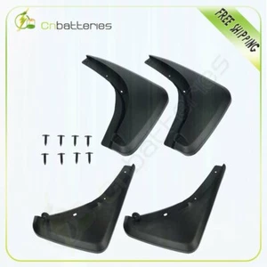 4pcs Fits 2015-2020 Jeep Renegade Front + Rear Mud Flaps Splash Guards Mudgurads - Picture 1 of 11