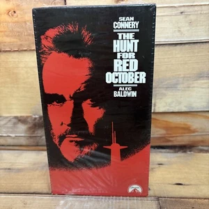 The Hunt For Red October VHS VCR Video Tape Used Alec Baldwin - Picture 1 of 4