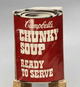 Tarjetas de juego vintage publicidad Hoyle Campbell's Chunky Soup NUEVO EN PAQUETE AÑOS 80 - Imagen 1 de 2
