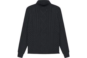 Fear of God Essentials Cable Knit Turtleneck Iron - Picture 1 of 8