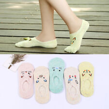 10 Pairs Womens Invisible Nonslip Loafer Boat Liner Low Cut Cotton Socks Animal