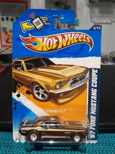 HOT WHEELS SUPER TREASURE HUNT 67 FORD MUSTANG COUPE - Picture 1 of 2