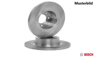 2x Bosch Brake Discs Set Rear Ø 9 3/4in for Citroën Berlingo Peugeot 307 New - Picture 1 of 7