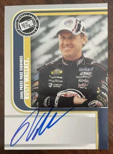 Rusty Wallace - Pase de prensa 2005 - Firma - Imagen 1 de 2