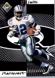 1998 UD Collector's Choice Starquest BLUE #S109 Emmitt Smith & Fred Taylor - Picture 1 of 2