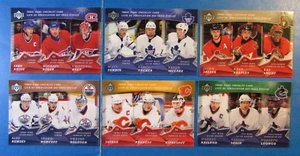 Lot/SET McDonald's 2007 UD **NHL Hockey CHECKLIST Cards**LUONGO *Emery *IGINLA - Bild 1 von 7