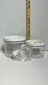 ๐ฅ 2 Vacuum Seal Containers, Lid & Hose ~ Compatible With Seal A Meal FoodSaver - Picture 1 of 8
