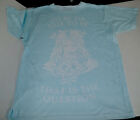 Litographs Shakespeare "To Be Or Not To Be" Print T-Shirt Adult Large Blue